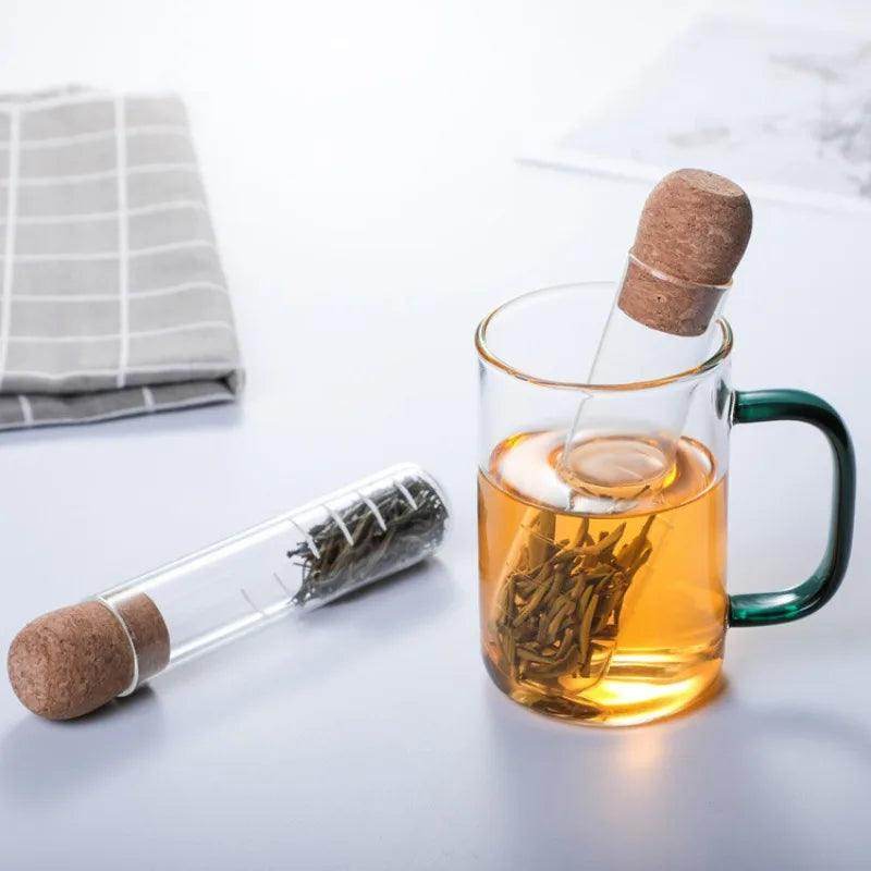 Creative Glass Tea Infuser Pipe - My Store