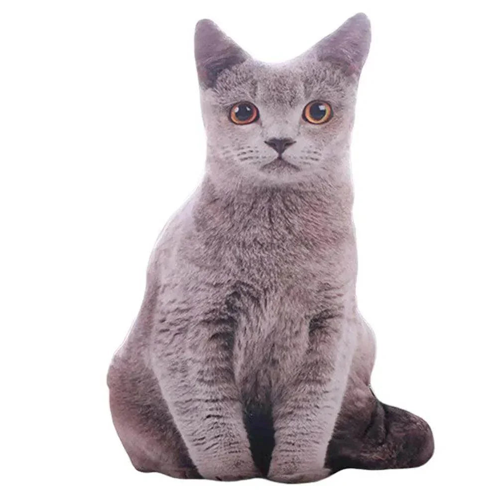 3D Cat Figure Pillow - My Store