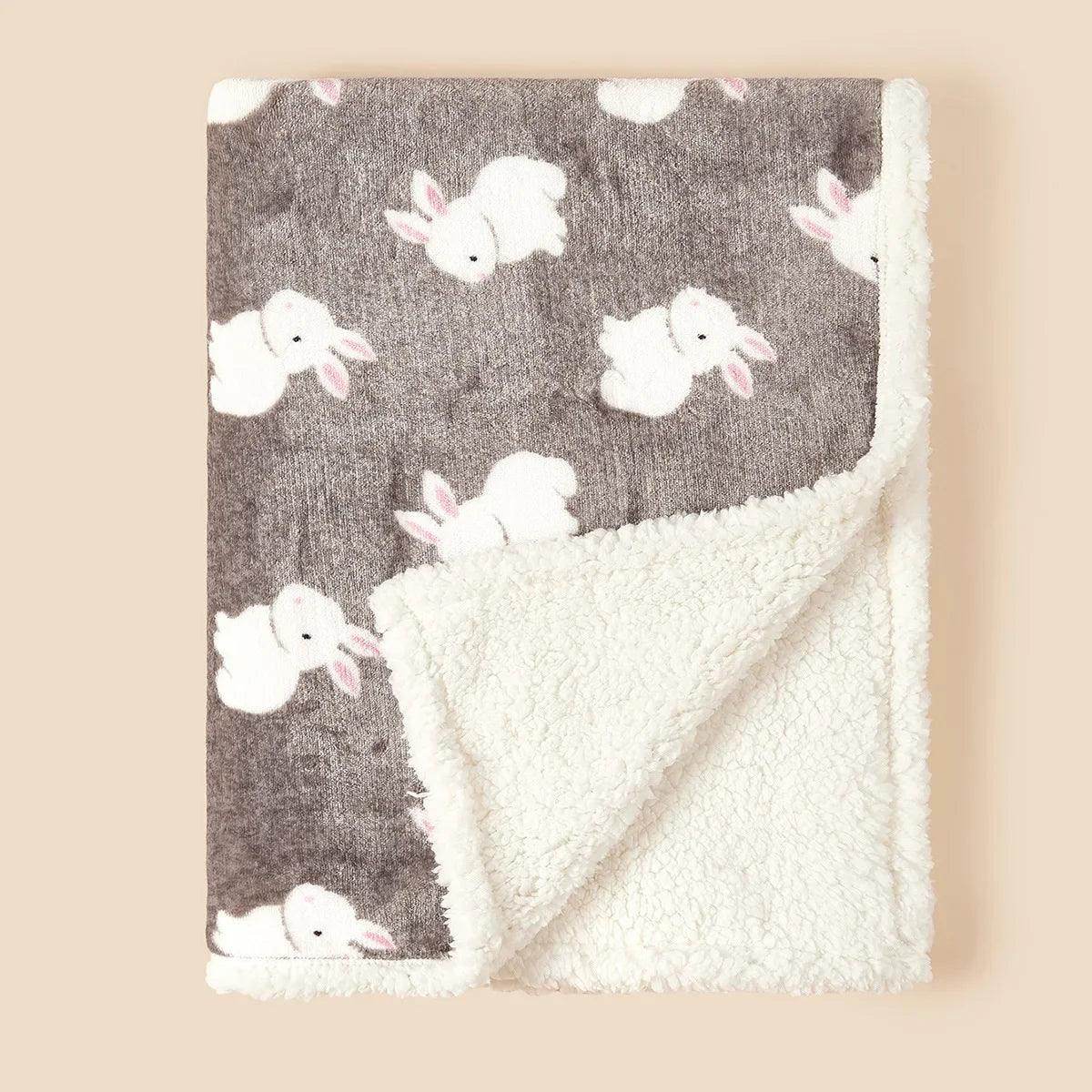 Flannel Lamb Fleece Winter Baby Blanket - My Store