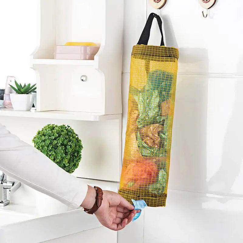 Wall-Mounted Garbage Bag Storage Pocket - My Store