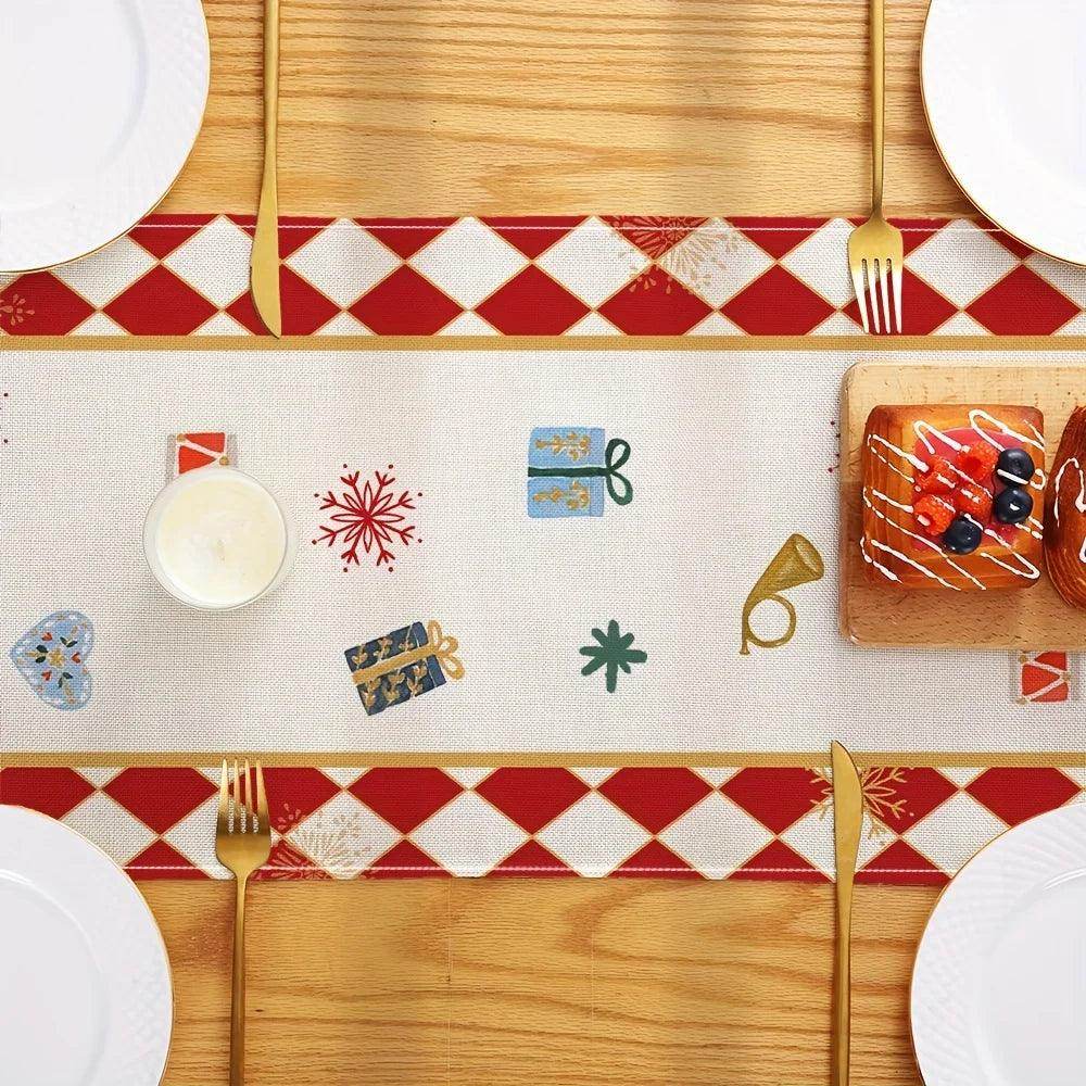 Christmas Nutcracker Linen Table Runners - My Store