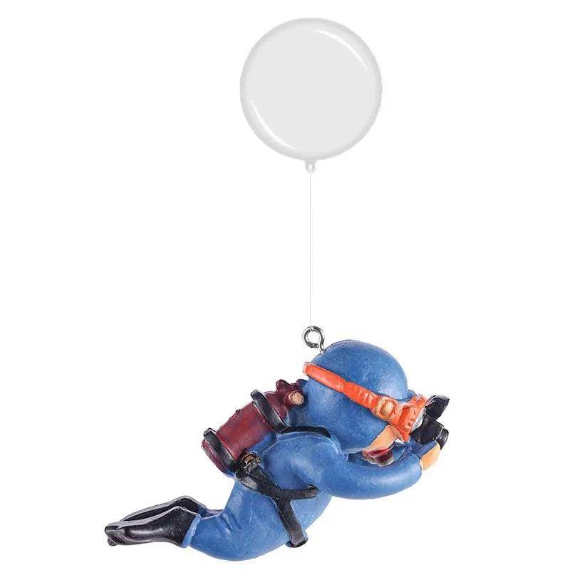 Mini Diver Glow Aquarium Decor with Floating Ball - My Store