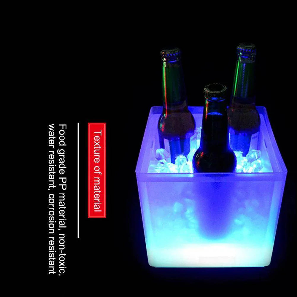 LED Champagne Wine Cooler Bucket - My Store