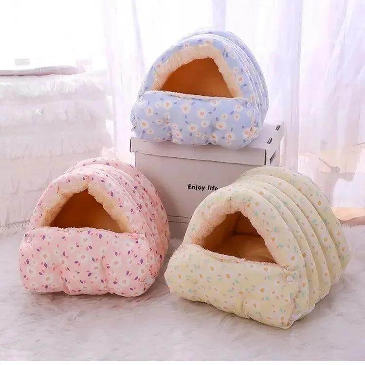 Warm Winter Pet Bed for Cats and Puppies - My Store
