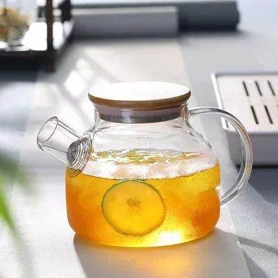 1.8L Transparent Borosilicate Glass Teapot - My Store