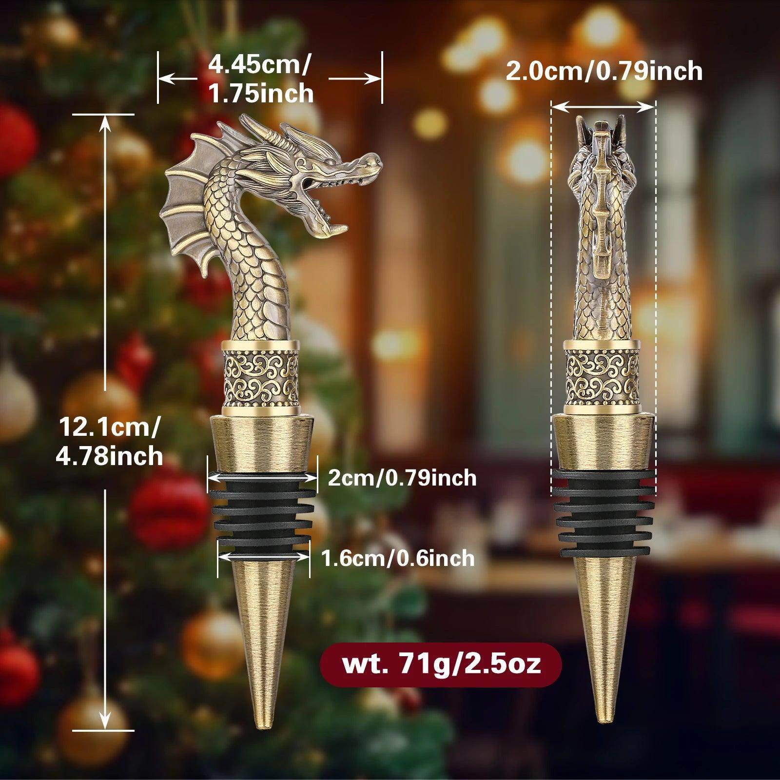 Dragon Head Wine Stopper & Bottle Opener - My Store