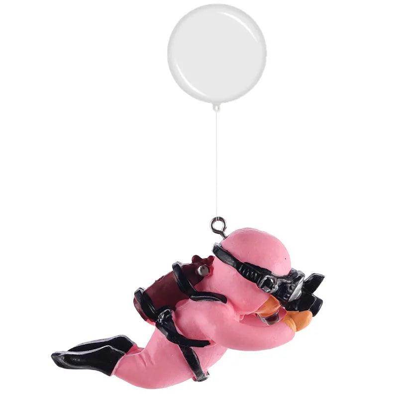 Mini Diver Glow Aquarium Decor with Floating Ball - My Store