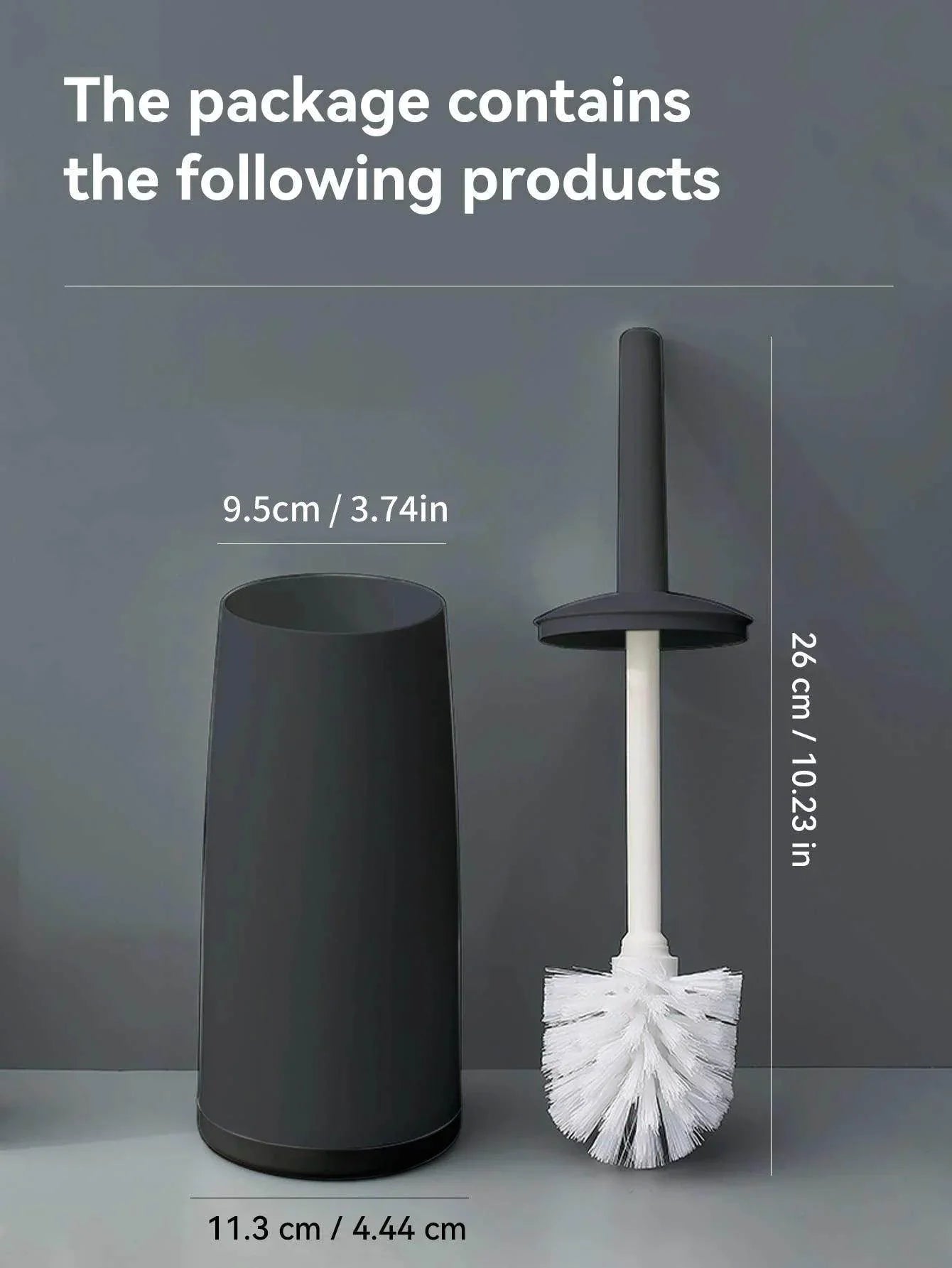 Toilet Brush with Standing Base - My Store