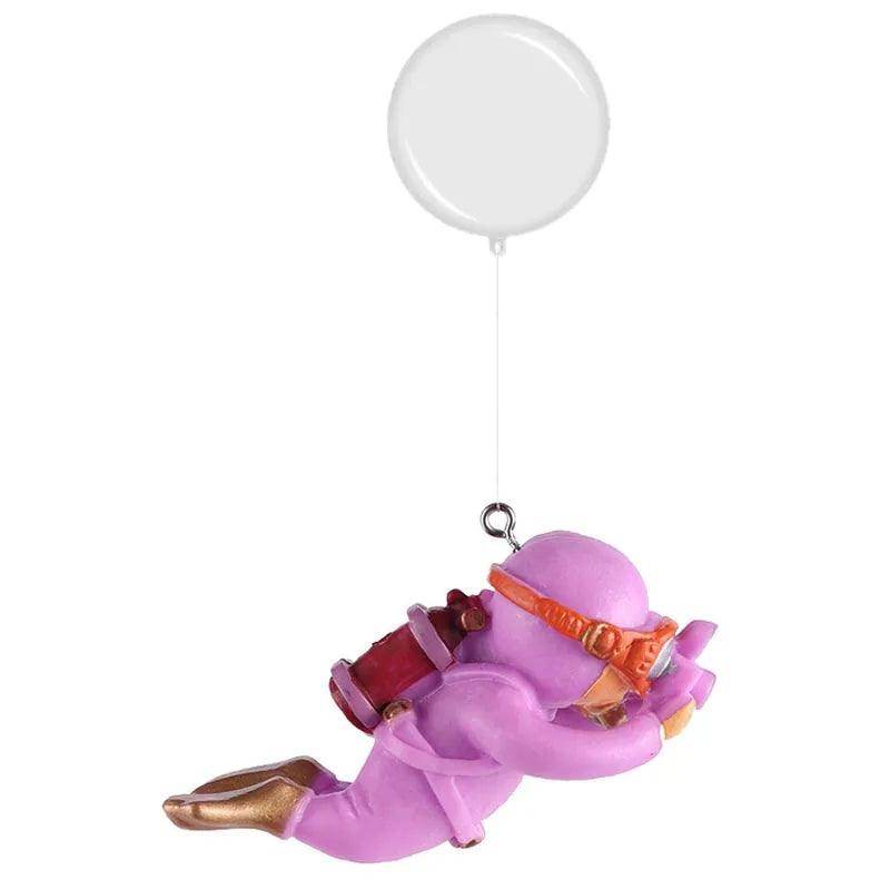 Mini Diver Glow Aquarium Decor with Floating Ball - My Store