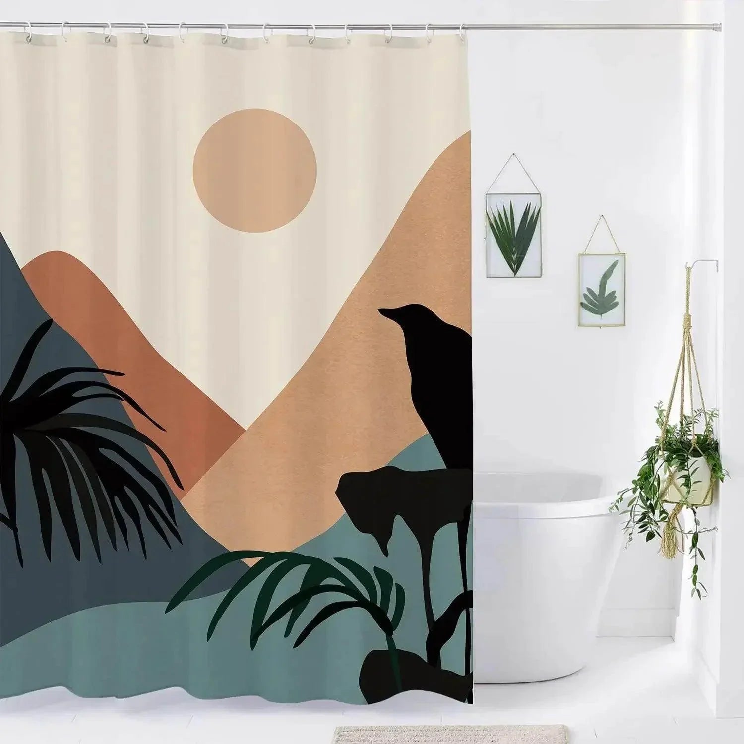 Bohemian Geometric Shower Curtain - My Store