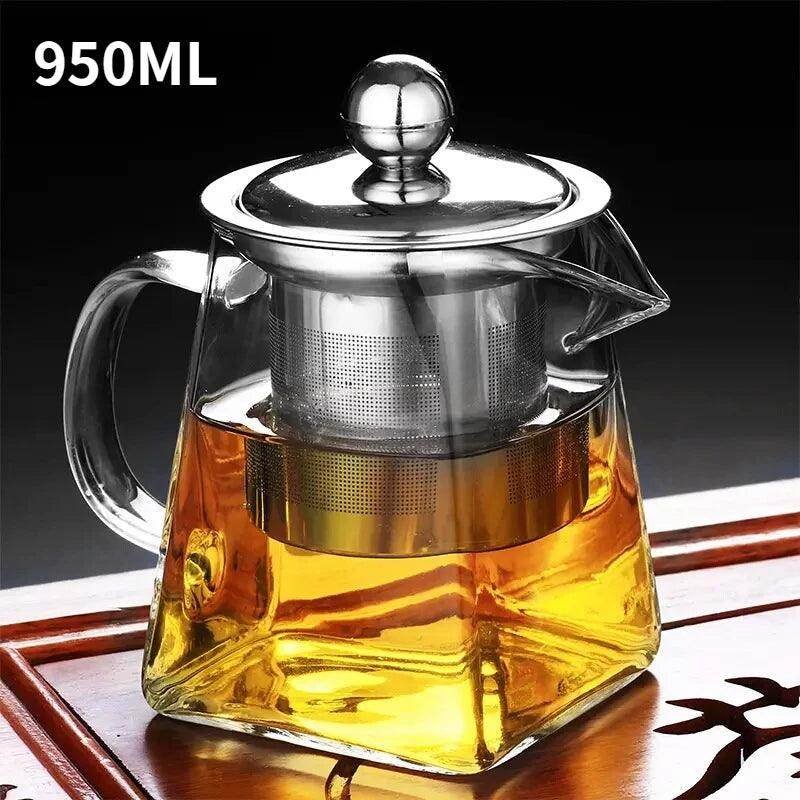 Glass Teapot with Infuser Tea Set - My Store