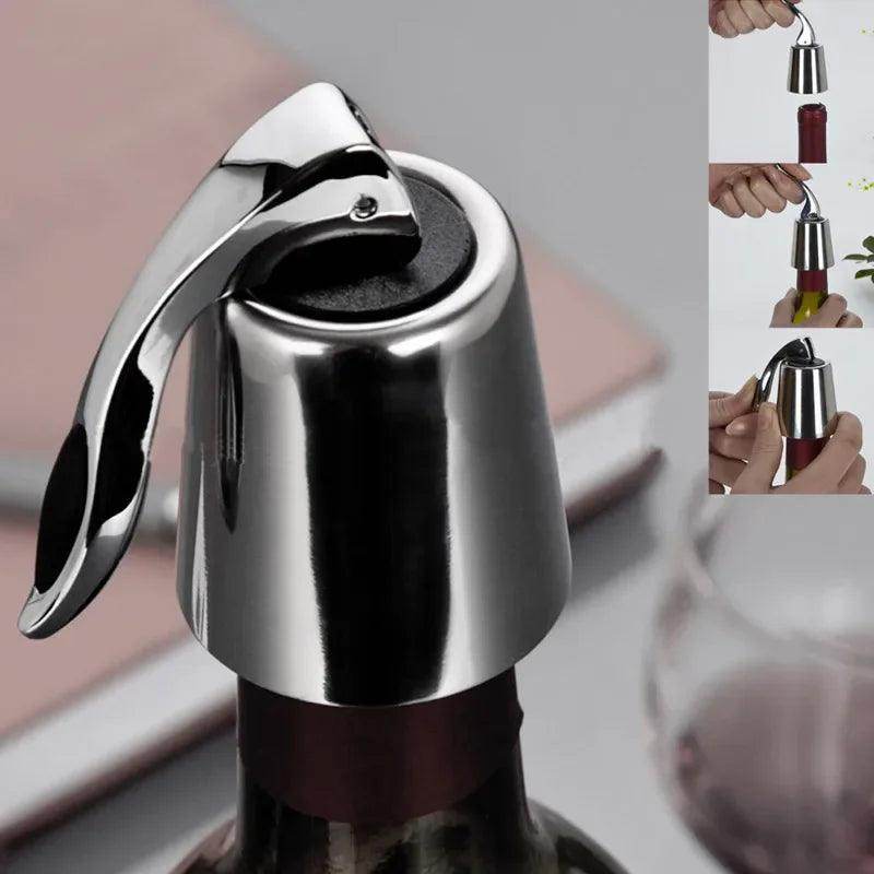 Wine Bottle Stopper – Vacuum Sealed Preserver - My Store