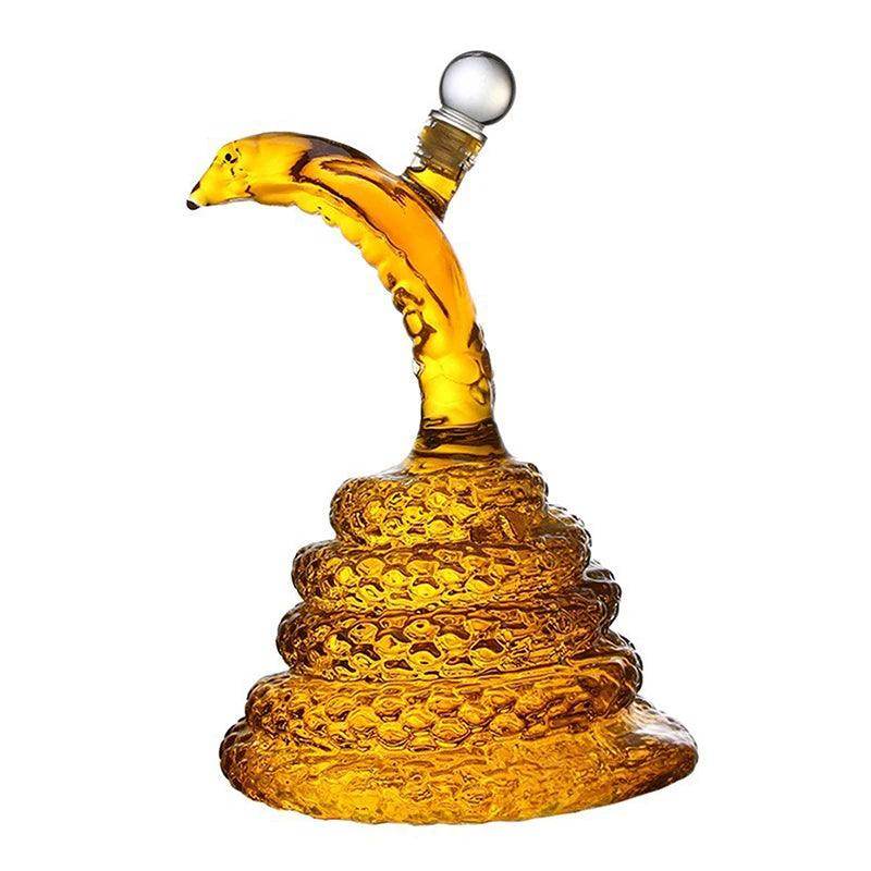 Snake-Shaped 500ml Whiskey Decanter - My Store