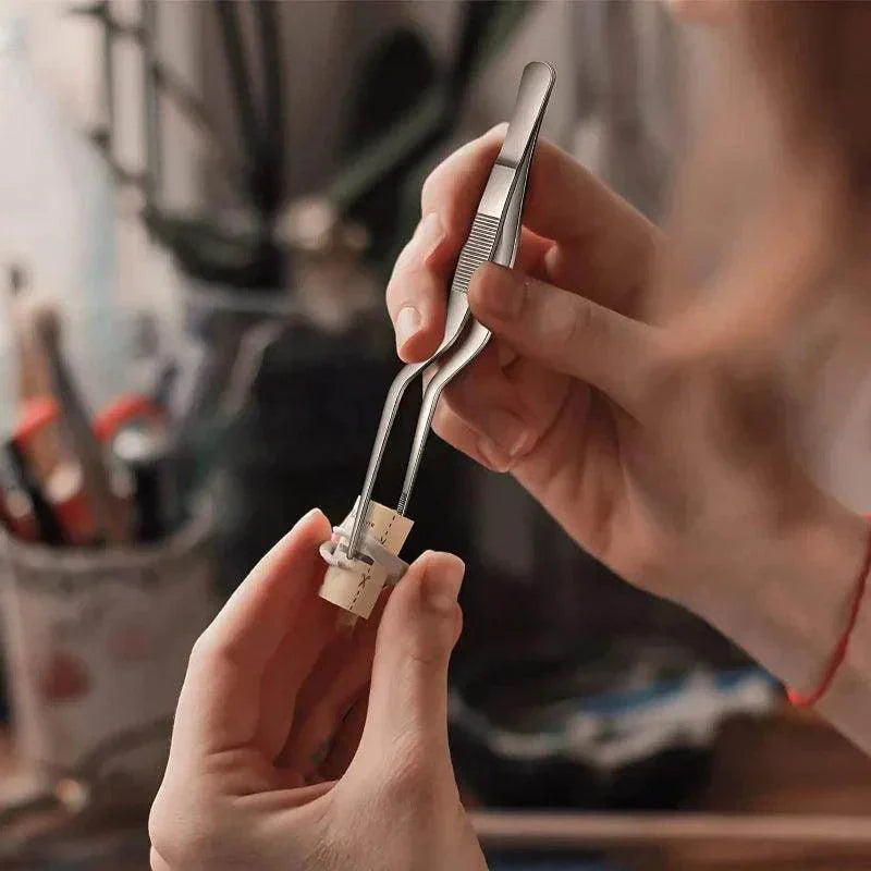 Stainless Steel Kitchen Tweezer Set - My Store