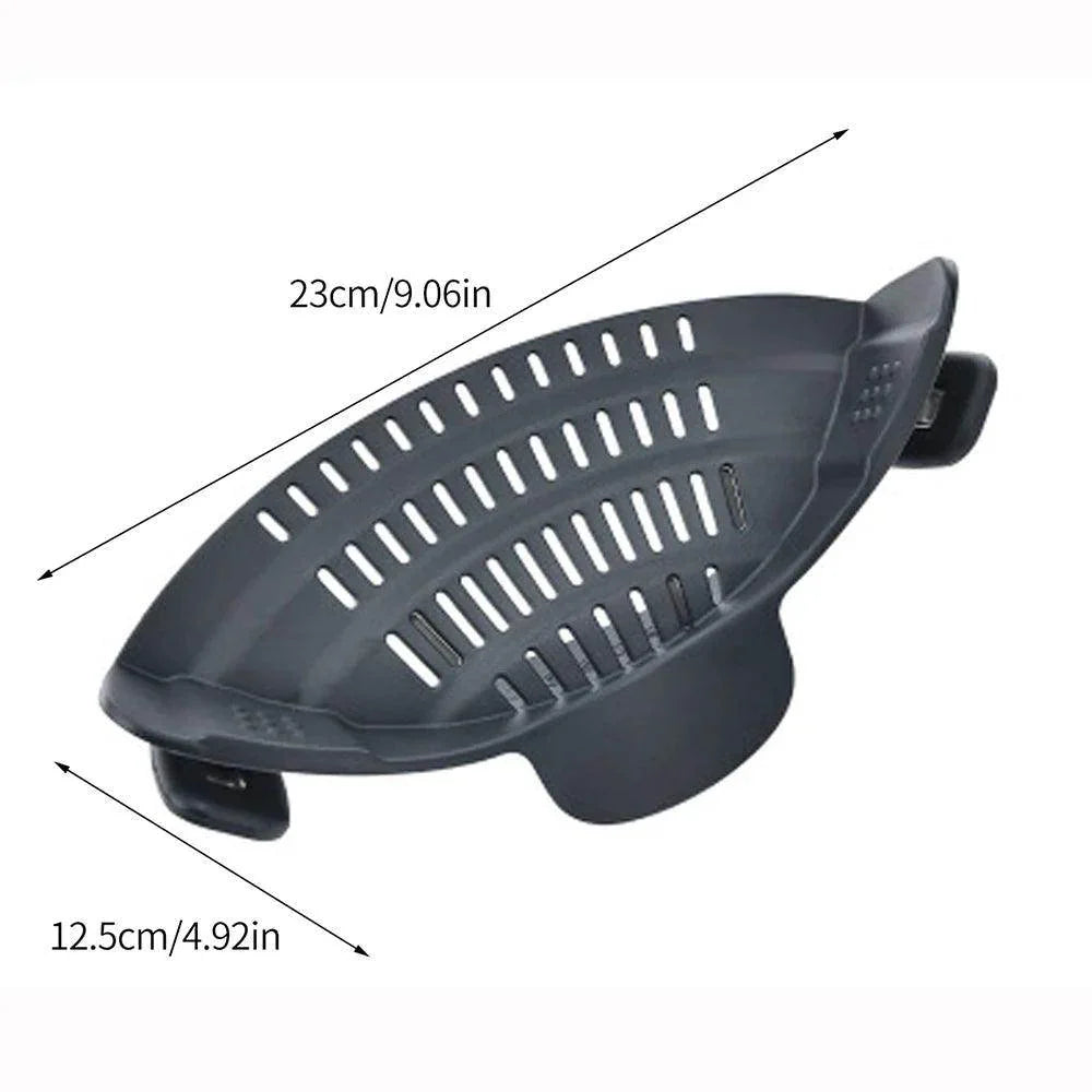Silicone Clip-On Kitchen Strainer - My Store