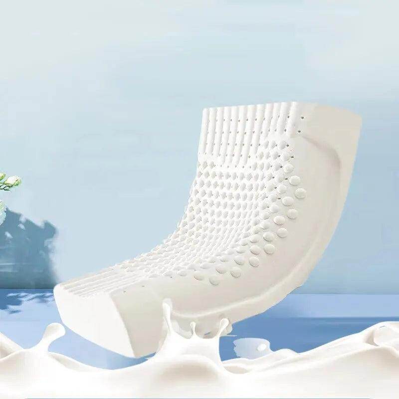 Natural Thai Latex Memory Pillow – Ergonomic Cervical Support - My Store