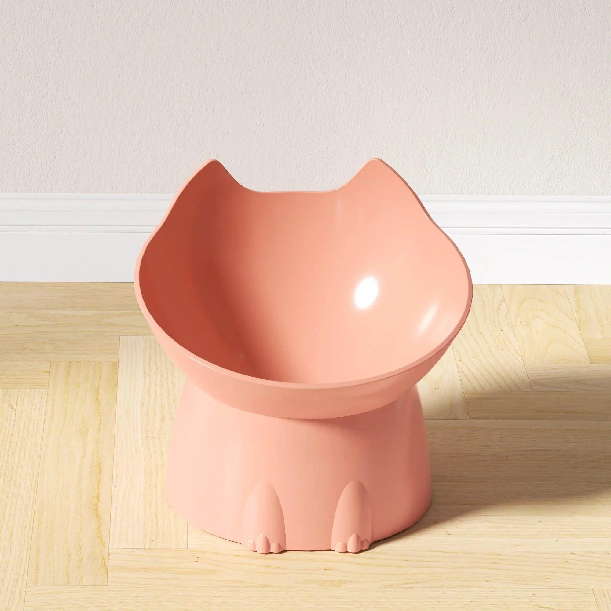 Elevated Cat Bowl with Tilted Edge - My Store