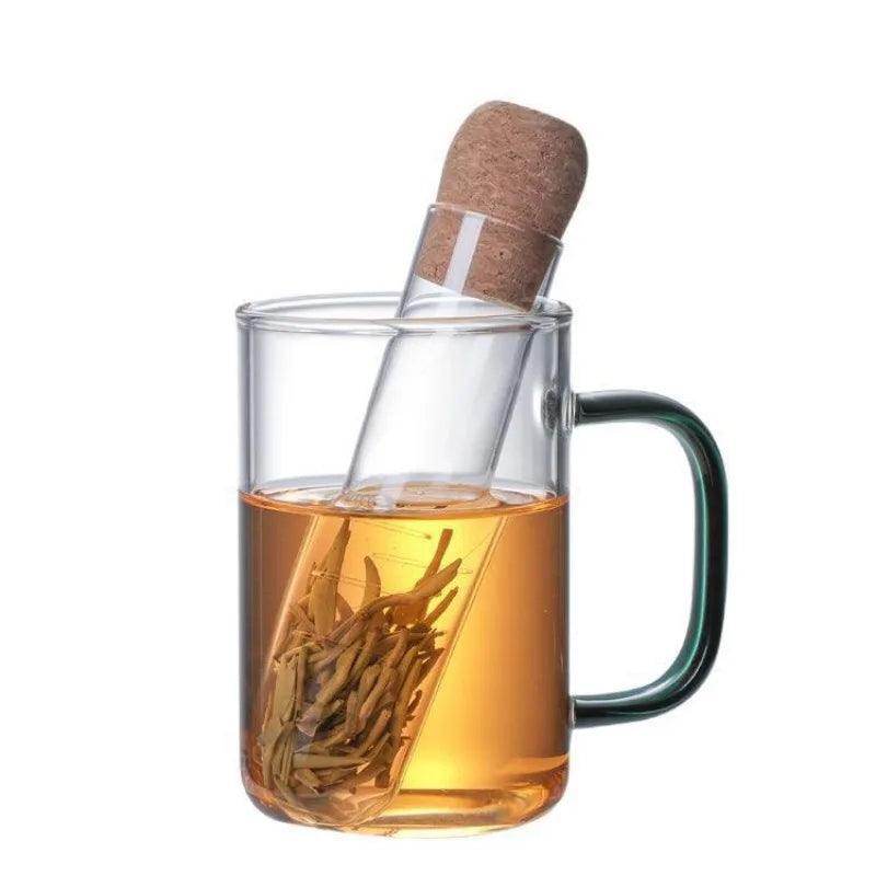 Creative Glass Tea Infuser Pipe - My Store