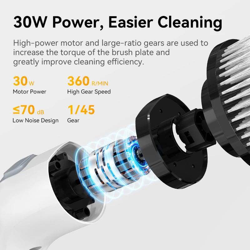 Cordless Electric Cleaning Brush with 7PCS Heads - My Store
