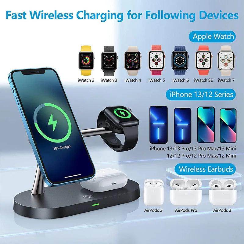 3 in 1 Magnetic Wireless Charger Stand - My Store