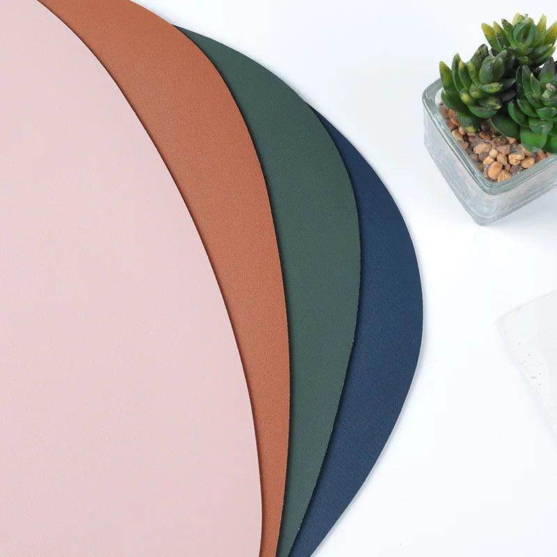 Leather Insulation Table Mats - My Store