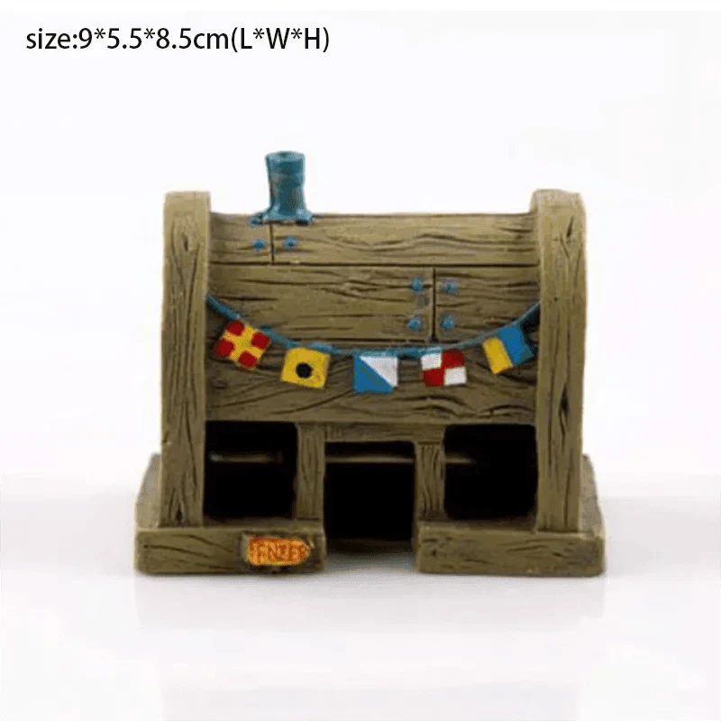 Pineapple House Aquarium Decoration - My Store