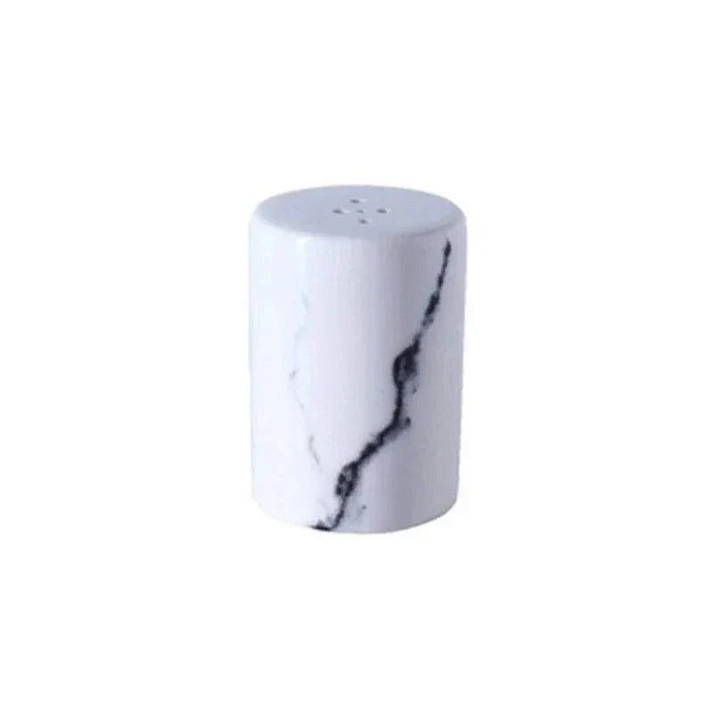 Ceramic Marble Spice Jar – Nordic Style - My Store