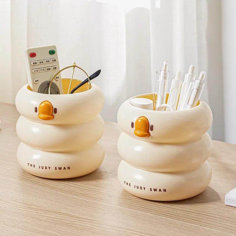 Cute Cartoon Round Pencil Holder - My Store