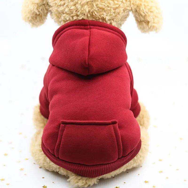 Warm Hooded Pet Sweater - My Store