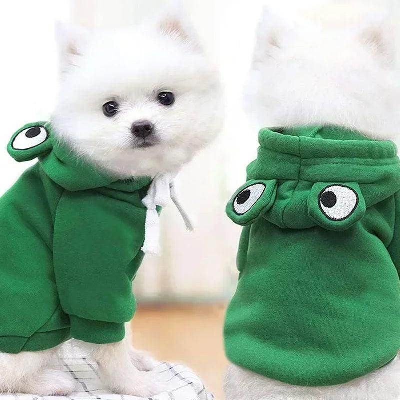 Frog Shaped Cat & Dog Hoodie - My Store