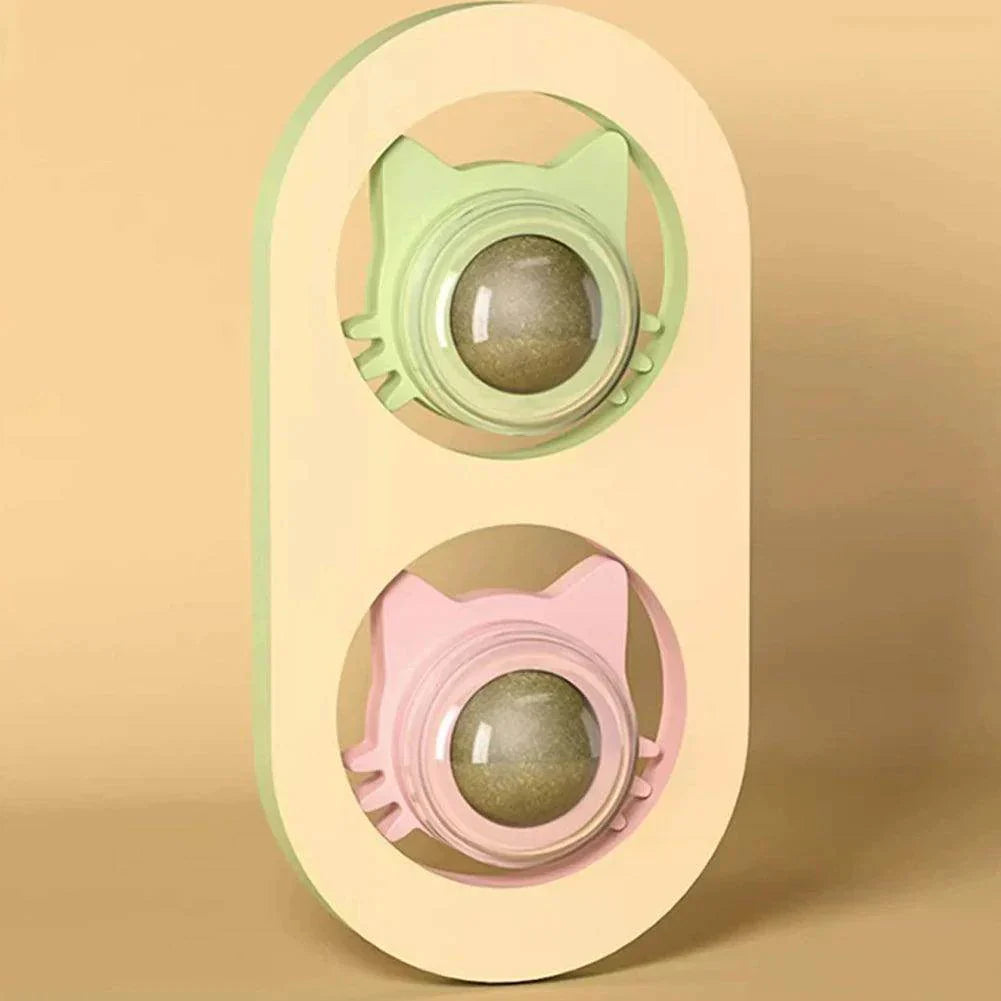 Catnip Rotatable Lickable Ball Toy - My Store