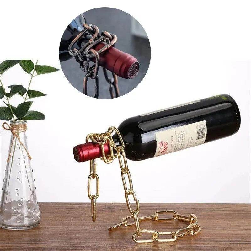 Magic Hanging Chain Bottle Display Stand - My Store