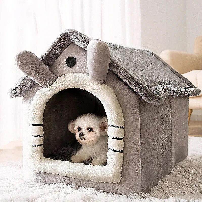 Foldable Pet House with Mattress - My Store