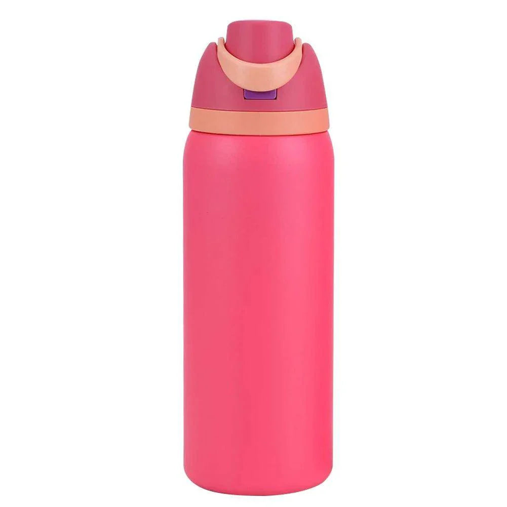 Insulated Stainless Steel Water Bottle with Straw – 24oz/32oz - My Store