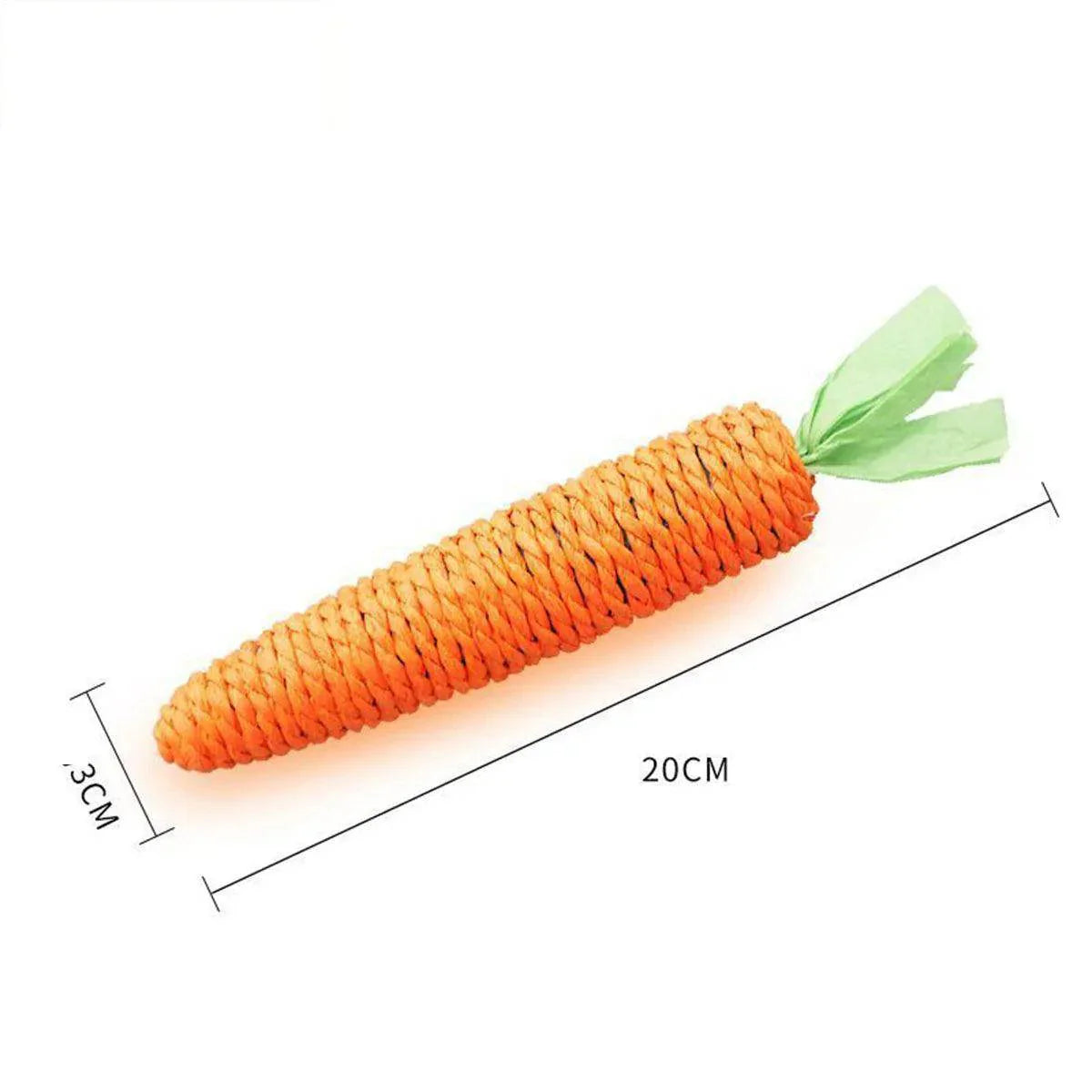 Carrot Sounding Pet Chew Toy - My Store