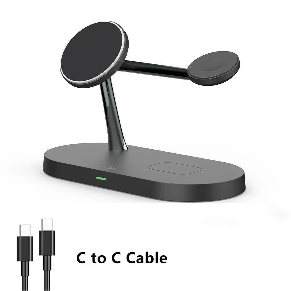 3 in 1 Magnetic Wireless Charger Stand - My Store