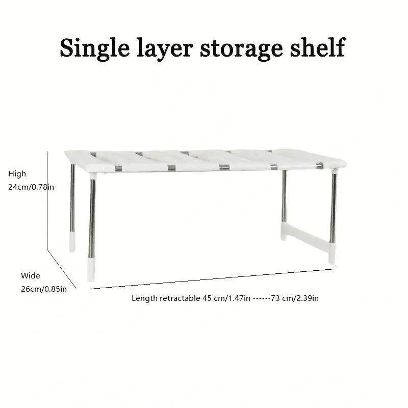 Cabinet Organizer Shelves – Stackable Storage Solution - My Store