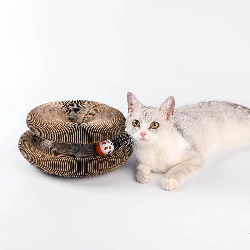Interactive Cat Scratching Cardboard Toy - My Store