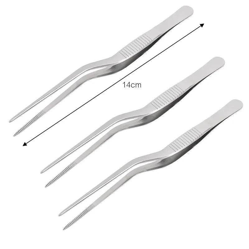 Stainless Steel Kitchen Tweezer Set - My Store