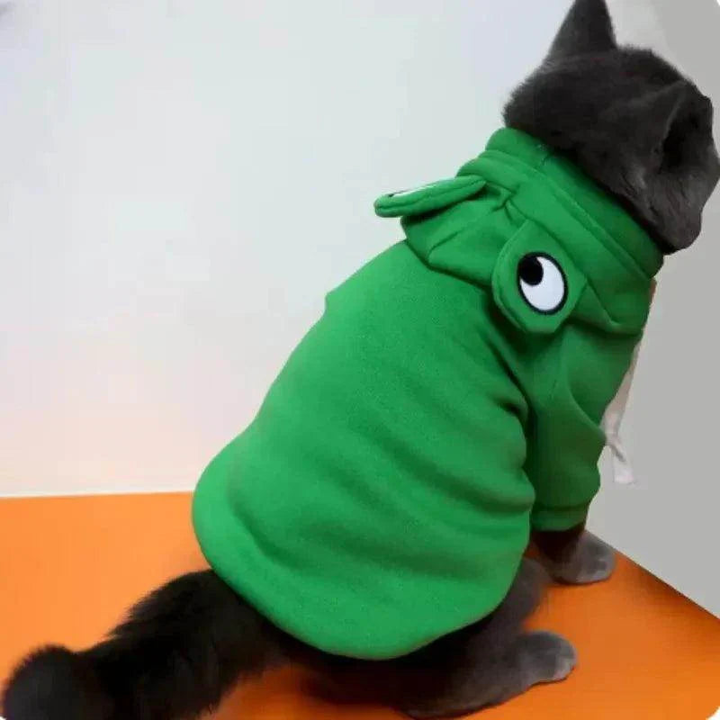 Frog Shaped Cat & Dog Hoodie - My Store