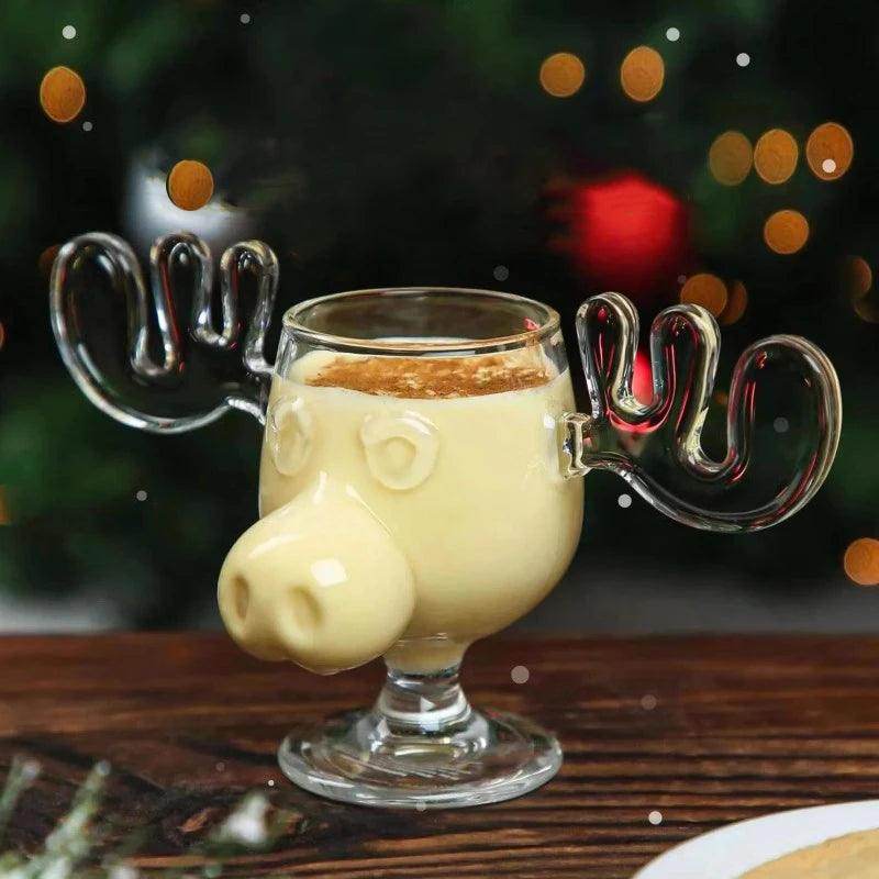 Elk Wine Glass - 200ml Reindeer Cocktail & Juice Cup - My Store