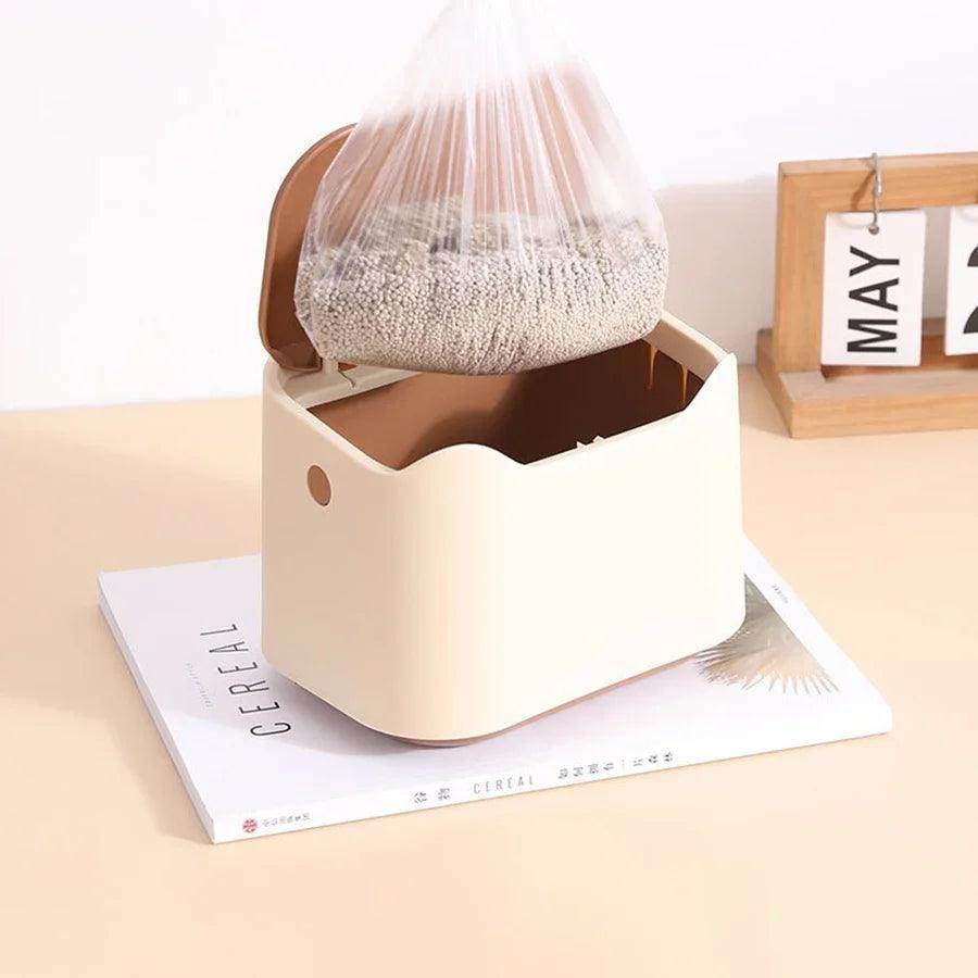 Spring Cap Garbage Bin - My Store