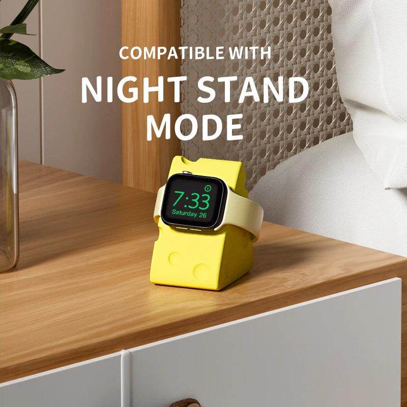 Cheese Base Apple Watch Charger Stand - My Store