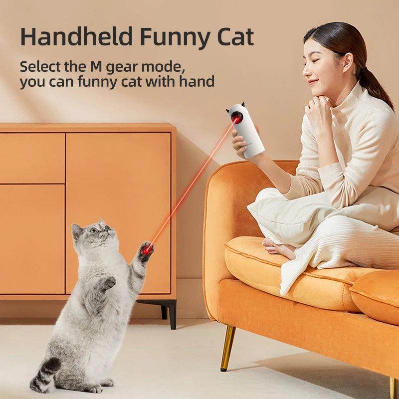 Automatic Interactive LED Laser Cat Toy - My Store