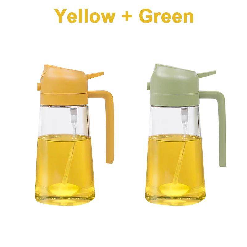 2-in-1 Oil Spray Bottle for Kitchen - My Store