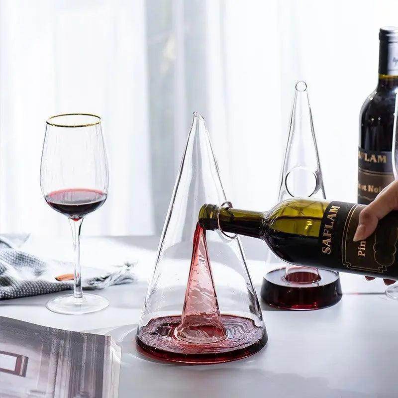 Unique Borosilicate Glass Wine Decanter - My Store