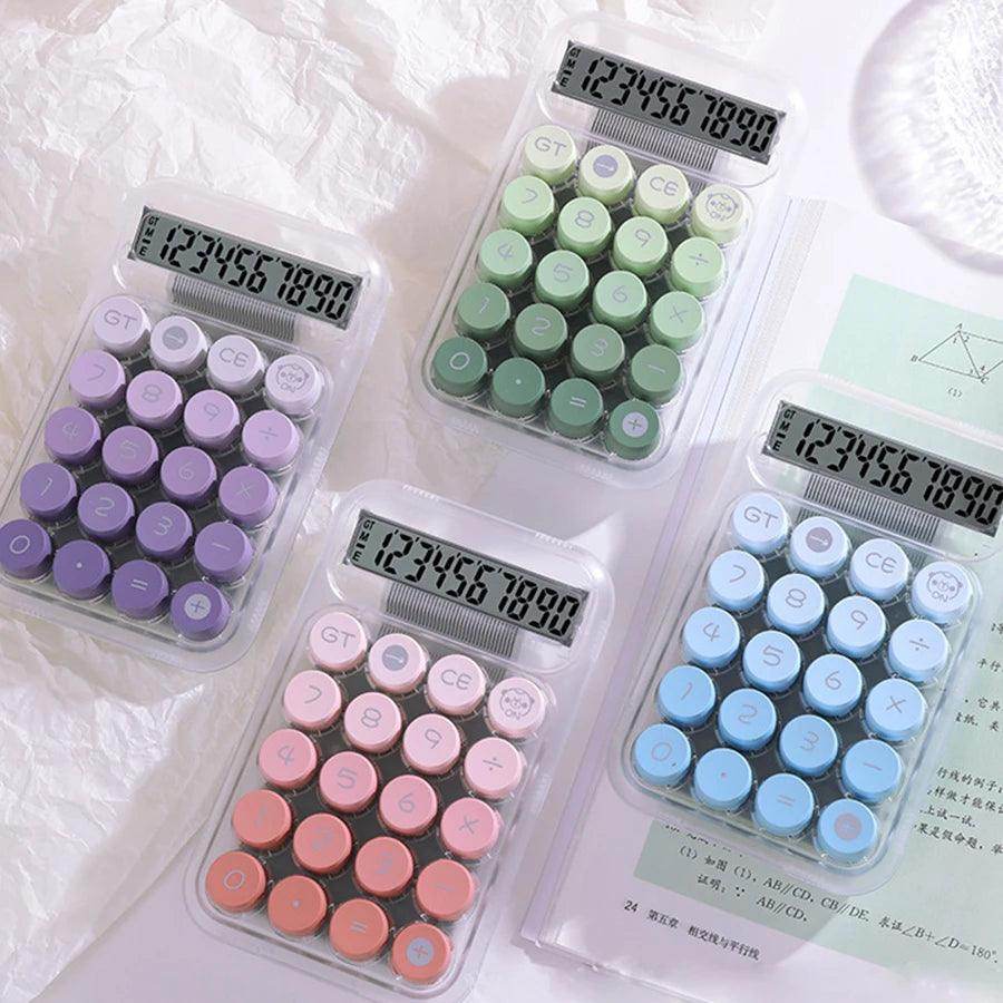 Transparent Gradient Large Button Calculator - My Store