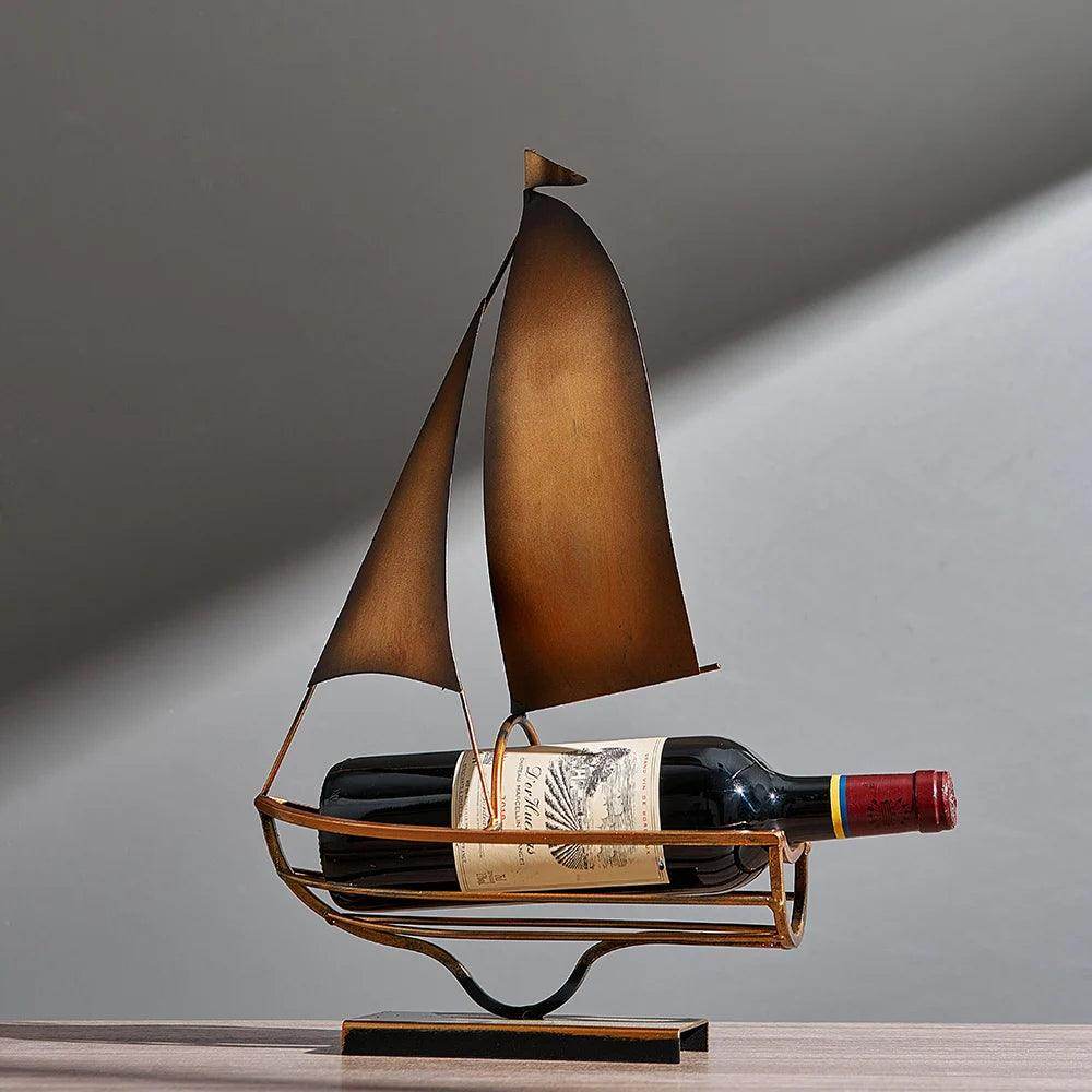 Retro Smooth Sailing Wine Rack - My Store