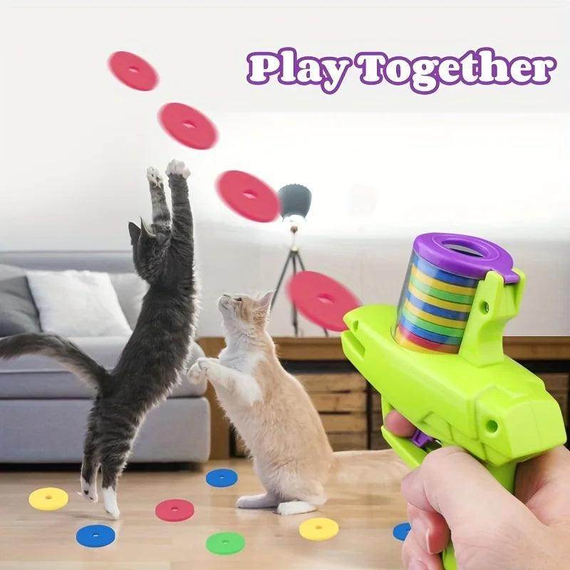 Interactive Pet Hunting Toy with 15 Reusable Soft Bullets - My Store