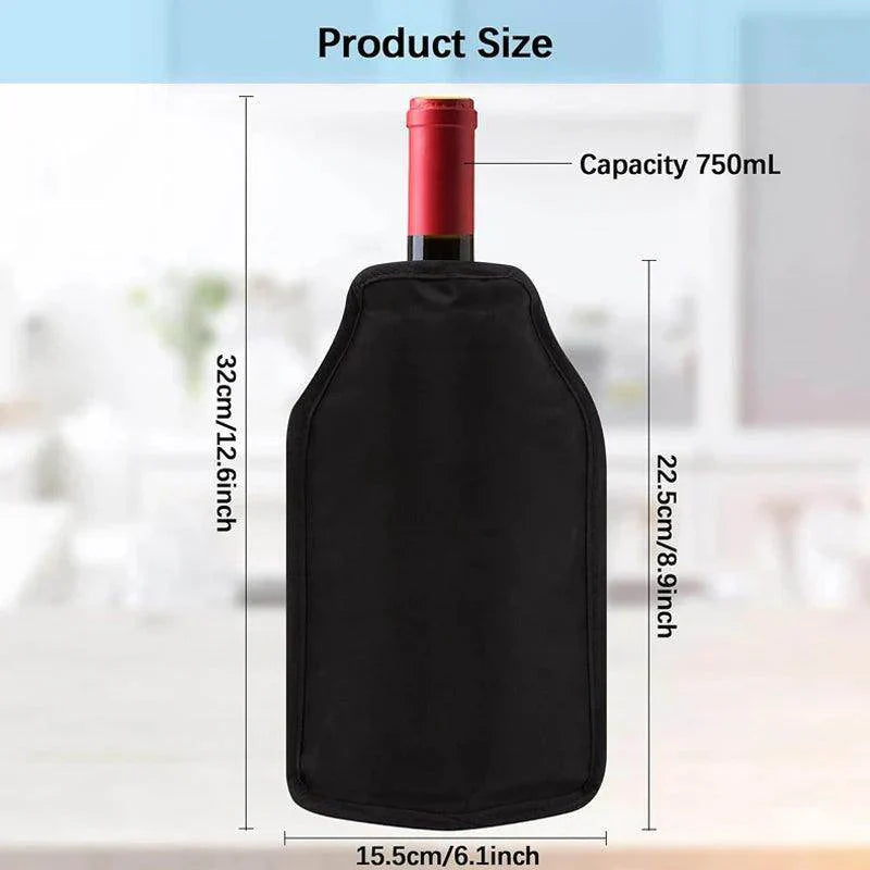 Wine Cooler Sleeve – Nylon Ice Bag for Red Wine, Champagne, and Soft Drinks - My Store